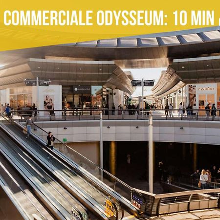 מונפלייה Amja Proche Clinique Saint-Roch Apt 3 Chambres 3 Salles De Bain Parking Gratuit Ideal Famille Groupe Coworking 10 Min Centre Ville 10 Min Plage 5 Min Sortie Autoroute מראה חיצוני תמונה